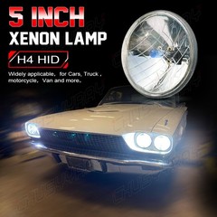 For GMC C15/C1500 1961-1972 Pickup C2500 4x 5-3/4″ 5.75″ Headlights Hi/Lo
