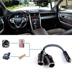 Dual Car Cigarette Lighter Splitter Charger Power Socket Adapter 12v Outlet Lot