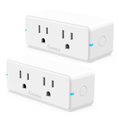 Dual Smart Plug 4 Pack, 15A Wifi Bluetooth Outlet, Work with Alexa and Google As