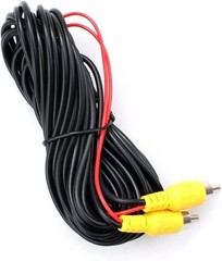 20′ Car Video RCA Extension Cable Auto Rear View Backup Parking Camera Wire Cord