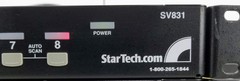 LOT OF 2 StarTech SV831 StarView 8-Port USB-Console KVM Switch