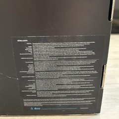 HTC Vive Complete VR System Headset Controllers Base Stations Box Tested Works