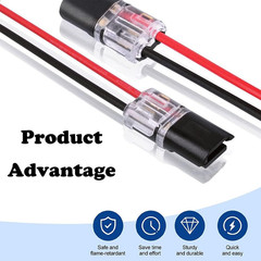 100PCS Waterproof Electrical Connector Car Automotive Wire Plug Terminal LOT