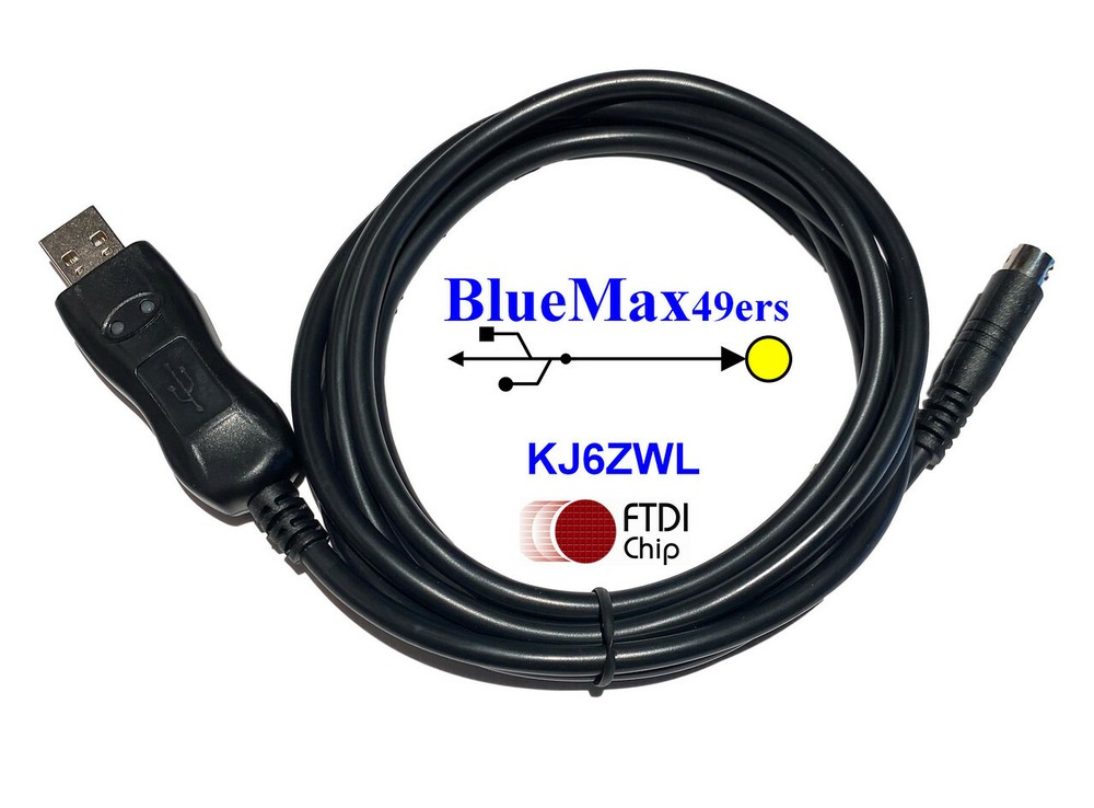 FTDI USB CAT Programming Cable Yaesu 8-pin mini din CT-62
