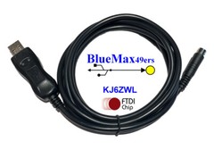 FTDI USB CAT Programming Cable Yaesu 8-pin mini din CT-62