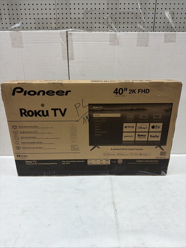 Pioneer – 40″ Class LED Full HD (1080p) Smart Roku TV