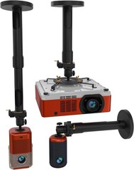 Durable 360° Swivel Projector Mount – Adjustable Wall or Ceiling Installation
