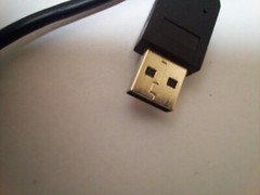 black 18″ USB 2.0 A Male to A Female Extension Extender Cable