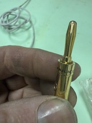 Pailiccs Gold-Plated Brass RCA Plug Black and red Cable Connectors for all 11