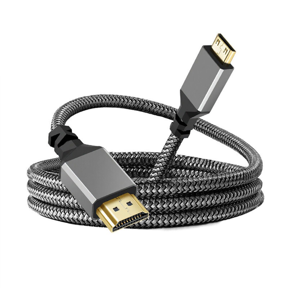 4K/60Hz Mini HDMI Male To Male HDMI Cable Conversion Line For HDTV Tablet Camera