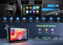 For 2010-2013 Mazda3 M3BLX7S 6+64G Android 14 Radio Car Stereo GPS CarPlay Video