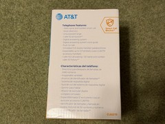 AT&T CL82219 DECT 6.0 2-Handset Cordless Phone w/ Answering Machine