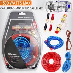 1500W 8 Gauge Car Audio Cable Kit Amplifier Install Amp RCA Subwoofer Sub Wiring