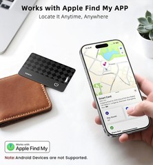 Wallet Tracker, MFi Certified for IOS, Ultra-Thin IP68 Anti-Loss Locator for iOS