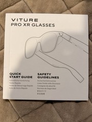 VITURE Pro XR Glasses AR Smart Glasses Complete in Box w/ Case Excellent