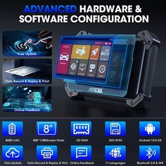 Ancel V6 PRO+ Bidirectional Scanner OBD2 All System Diagnostic Tool Key Coding