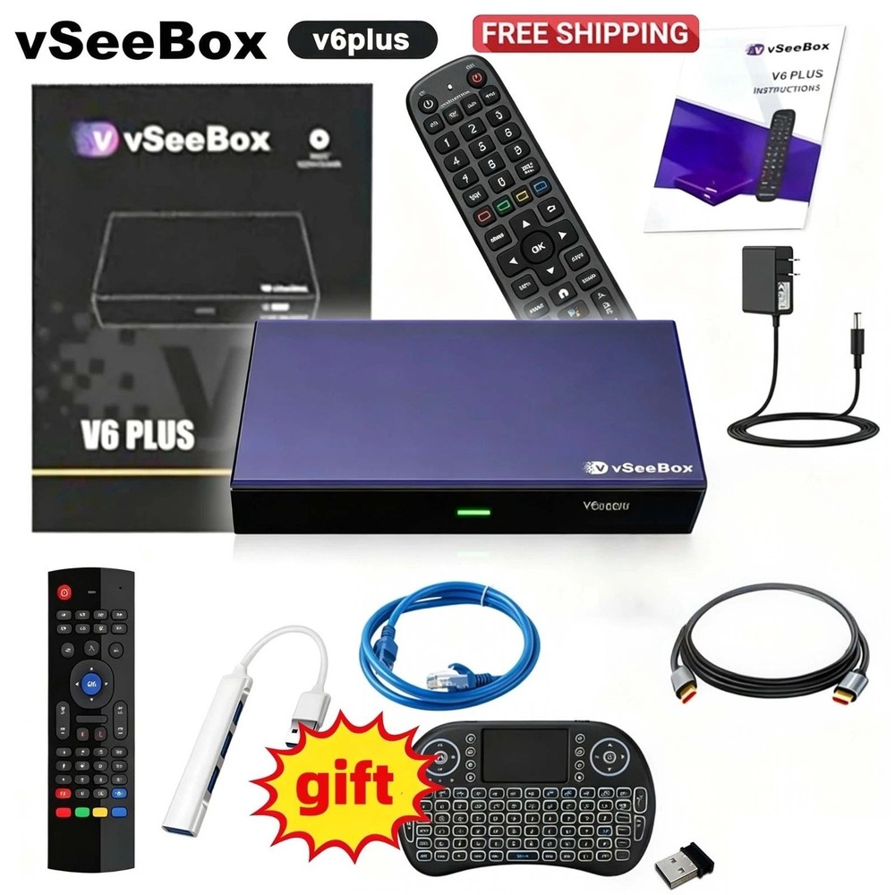 VSeebox V6 Plus Newest Version 2026 Authorized Dealer Send Best Offer