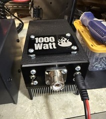50 ohm 1000 Watt Dummy Load. Custom Built. Fan Cooled. Ham/CB
