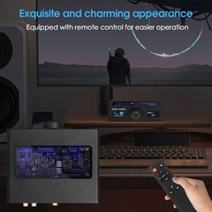 HiFi USB DAC with ESS9038Q2M AK4493 Digital to Analog Audio Converter DSD256