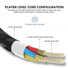 Headphone USB-C Wired HiFi Stereo Bass Earbuds With Mic