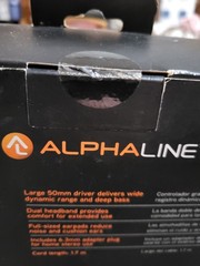 NIB Alphaline Studio Monitor Headphones New Old Stock Unopened