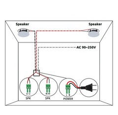 8-inch Smart Music Host with Voice Control Bluetooth&WIFI Smart Audio System.