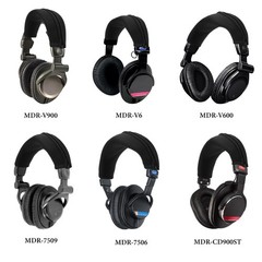 Flex Fabric Headband Cover Compatible with Sony MDR-V6/ V600/ V900/ MV1/ Z600…