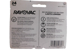 Rayovac Size 13 Hearing Aid Batteries (24 Pack), Size 13 – 01/2027