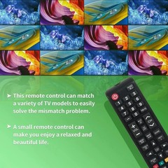NEW Universal Remote Control for ALL Samsung LCD LED HDTV Smart TVs BN59-01199F