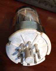 Sylvania 6080 Vacuum Tube, Triple Mica, Ceramic Base code DA EBC Tests GOOD USA