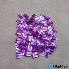 100 Pack 3 AMP ATC/ATO STANDARD Regular FUSE BLADE 3A CAR TRUCK BOAT MARINE RV