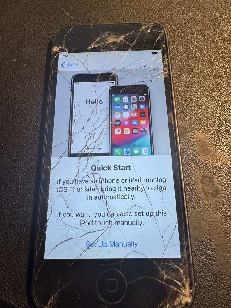 Apple iPod Touch 6th Generation Space Gray 16GB BROKEN SEE DESCRIPTION