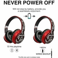 Wireless Bluetooth 5.0 Headphones Gaming Headsets Headphones For Phone Pc Laptop