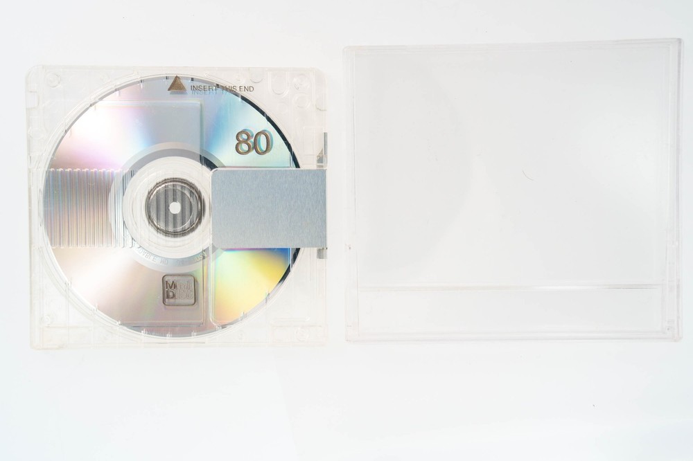 Muji 80min Recordable MiniDisc MD – Rare Minimalist Japan Design – [USED]