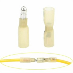 Heat Shrink Bullet Male Female Connectors Electrical Wire Terminals 50/150pcs