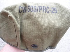 US Army Vietnam War Era CW-503/PRC-77 Antenna Bag