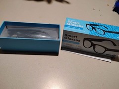Amazing Impulse SS-CHALKGP1 WeariQ Bluetooth Smart Glasses with Polarized UV400