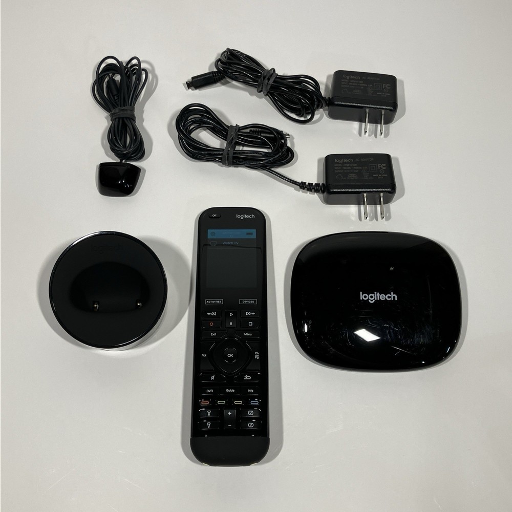 Logitech Harmony Elite Remote Control System with Hub, Cradle, and 1 IR Blaster