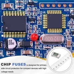 50pcs 32V 5A Surface Mount Chip Fuse, 0603 Square Copper Fuses, Green