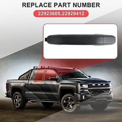 Exterior Door Handle Replacements(Textured Black) Front Right Passenger Side