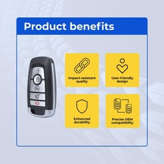 Replacement Smart Key Fob for Ford Maverick 2022 FCC M3N-A2C931426