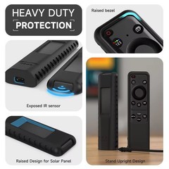 Silicone Protective Case Cover Skin for Samsung Smart TV Remote Controller Lot