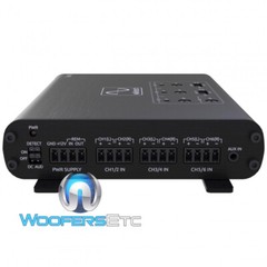 WAVTECH LINK6 6CHANNEL LINE OUTPUT CONVERTER 6-IN 6-OUT AUX INPUT SIGNAL SUMMING