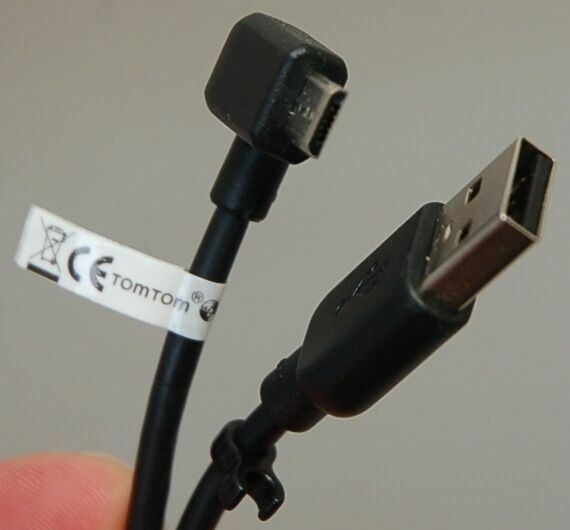 TomTom GPS Micro-USB Sync Charge Cable VIA Start 15 25 42 GO 5200 620 50S 3D 60S