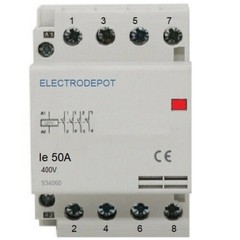 4 Pole Contactor 120V Coil Lighting 50A N/O Motor Control 30AMP 40A 30A 20A DIN