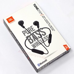JBL Tune 215BT Bluetooth Wireless In-Ear Headphones with Mic Remote Black NEW
