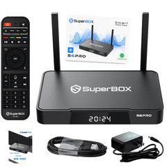 SuperBox S6 Pro Smart TV Box 2025 Authorized Dealer Free Shipping USA New