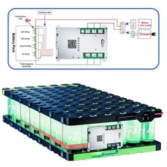 JK Smart BMS w/Heat CANBUS RS485 2A Active Balance 4S-8S 200A Lifepo4 Li-Ion LTO
