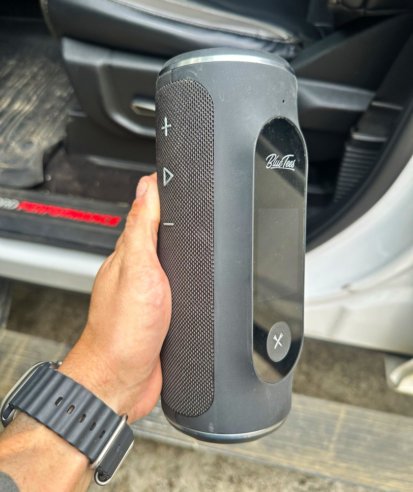 Blue Tees Portable Speaker/Rangefinder Black – Bluetooth Wireless
