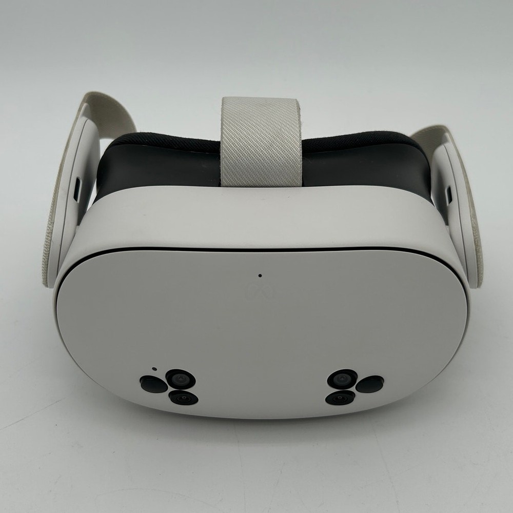 Meta Quest 3S 128GB VR Headset Only White – Pixel Damage / Sun Spots READ